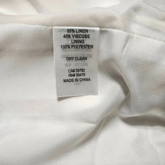 Rachel Zoe Pastel Striped Linen Oversized Padded Shoulder Blazer Jacket Size XS - Picture 6 of 8